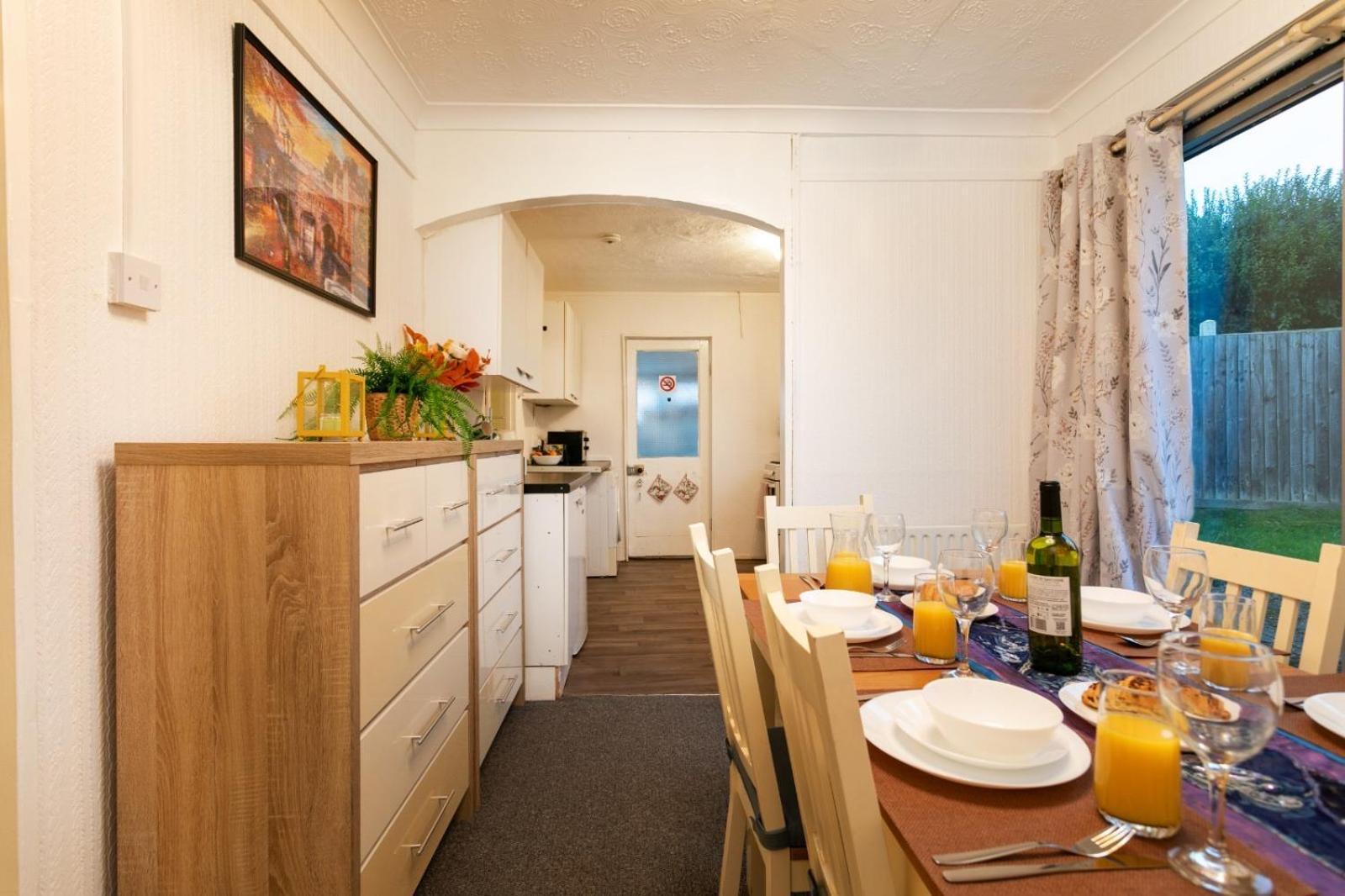 Cozyhome-3Br-5Guest#Netflix#Parking#Garden Nottingham Luaran gambar